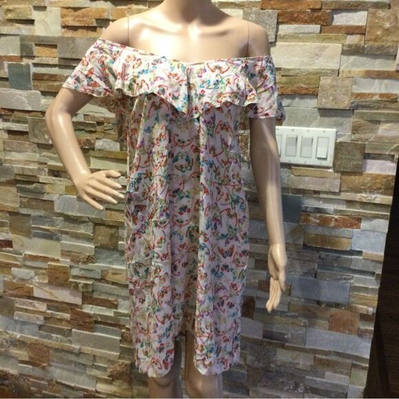 ZADIG & VOLTAIRE  Reens Butterfly Print Mini Dress - Picture 4 of 7